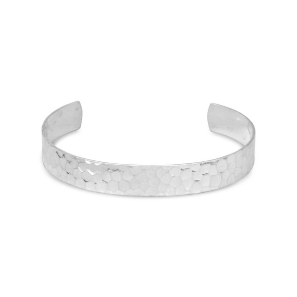 hammered cuff bracelet