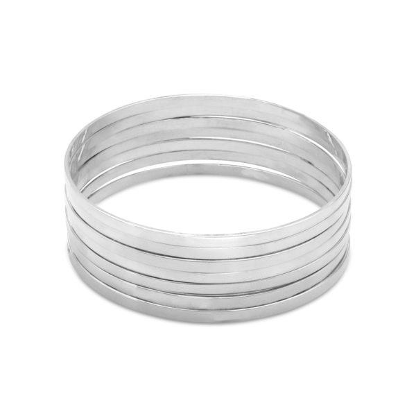 7 8 Flat Bangles