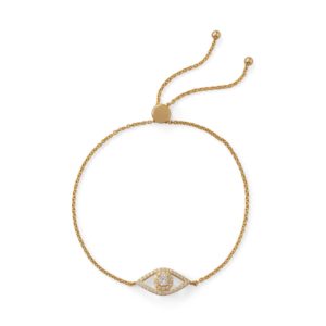 Gold Evil Eye Bracelet