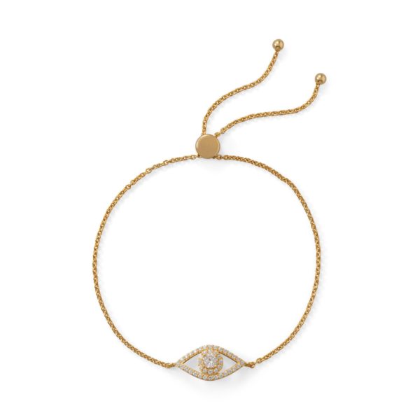 Gold Evil Eye Bracelet