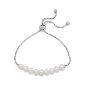Freshwater Pearl Bolo Bracelet