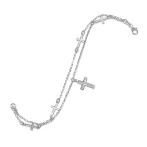 Cross Charm Bracelet