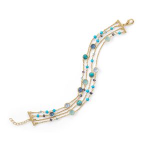 Blue Gemstone Bracelet