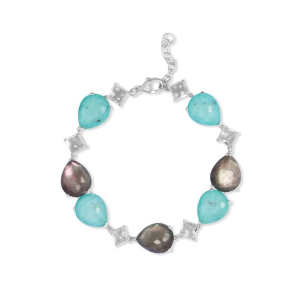 Turquoise and Mother of Pearl Bracelet