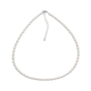 Sterling Silver Pearl Necklace