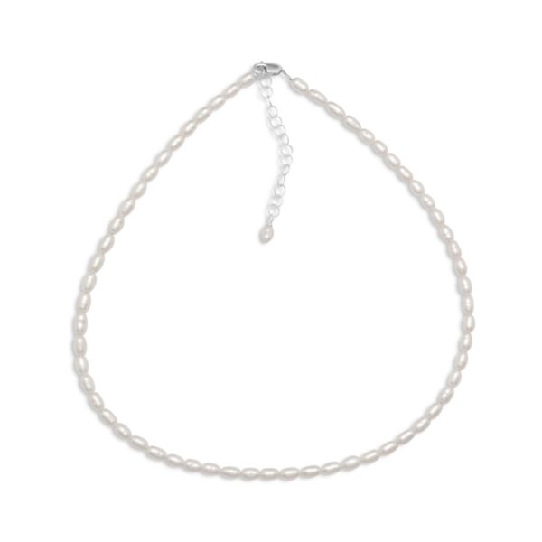 Sterling Silver Pearl Necklace
