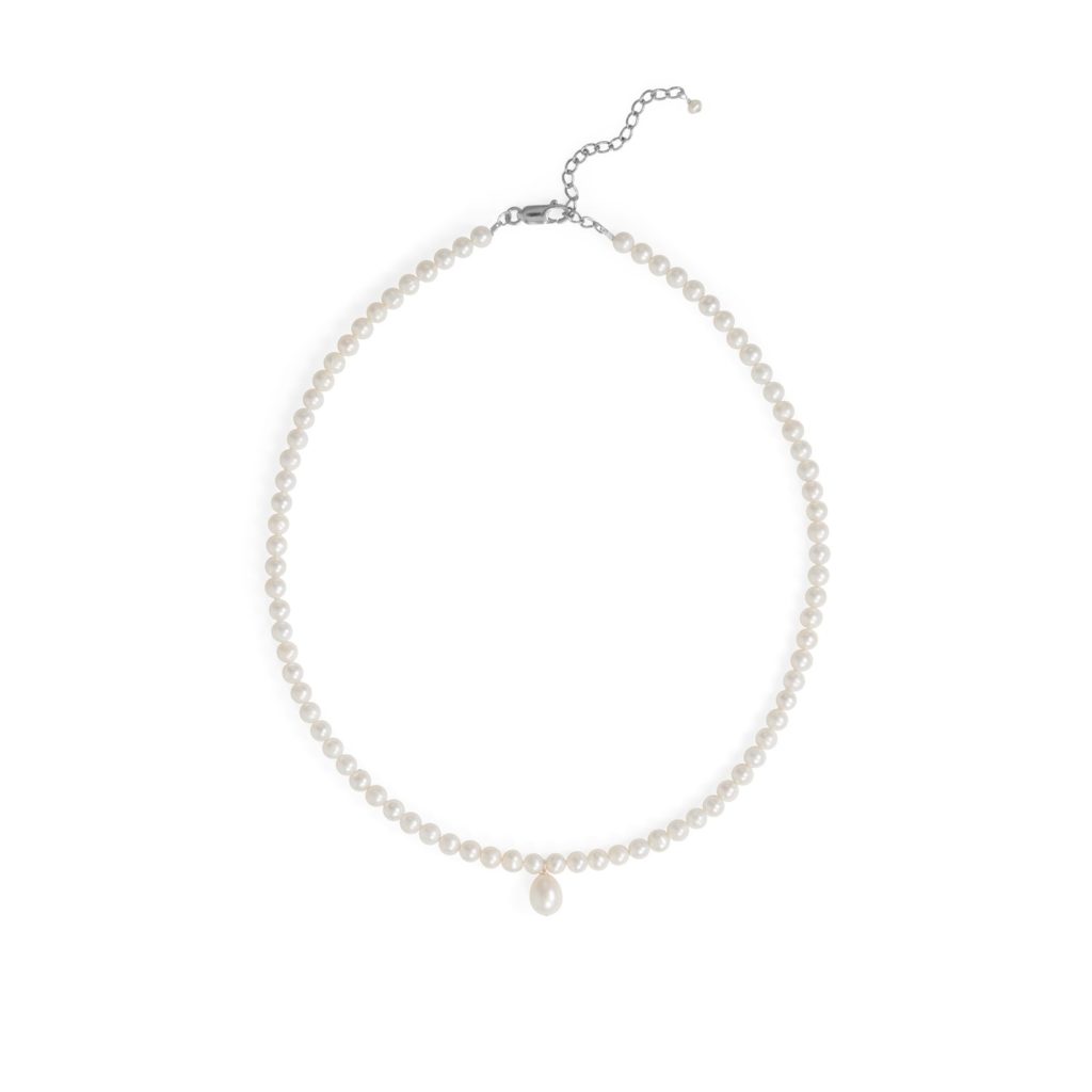 16+2 Cultured Freshwater Pearl Drop Necklace