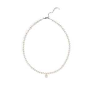 16+2 Cultured Freshwater Pearl Drop Necklace