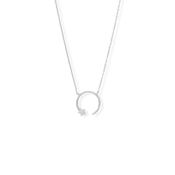 16 + 2 Shooting Star Necklace