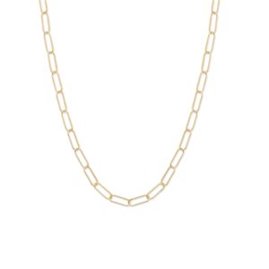 18 14/20 Gold Filled Paperclip Necklace
