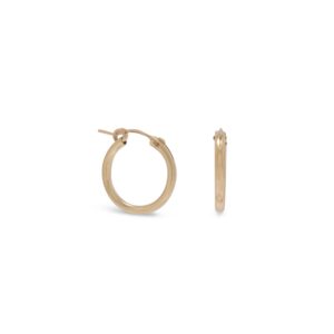 Gold Filled Hoop Earrings