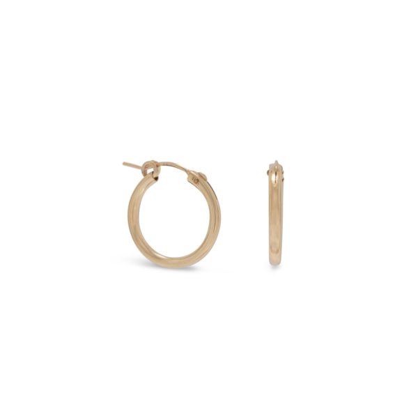 Gold Filled Hoop Earrings