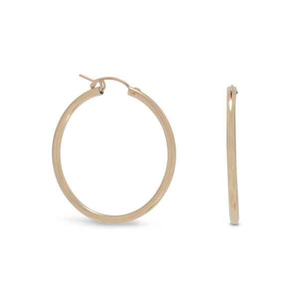 Gold Filled Hoop Earrings