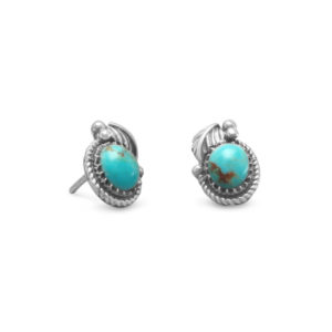 Southwest Turquoise Stud Earrings