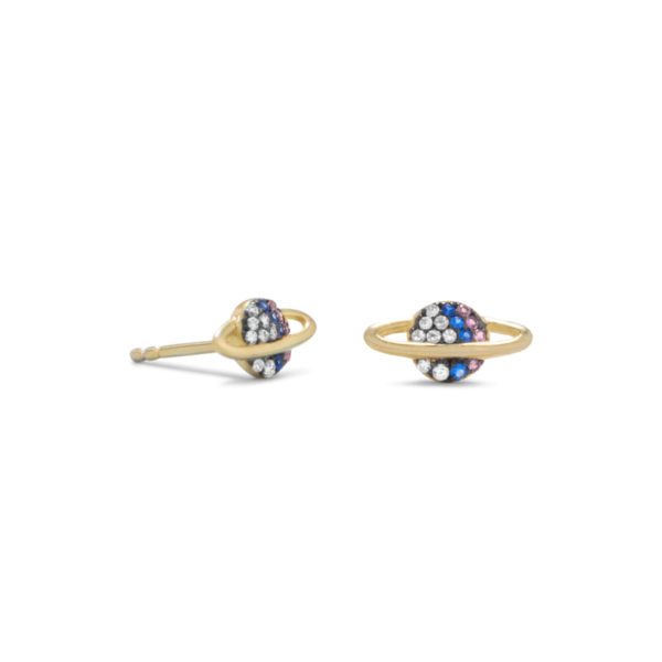 Mini CZ Planet Studs