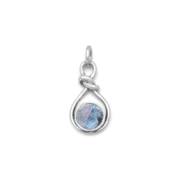 Roman Glass Knot Pendant