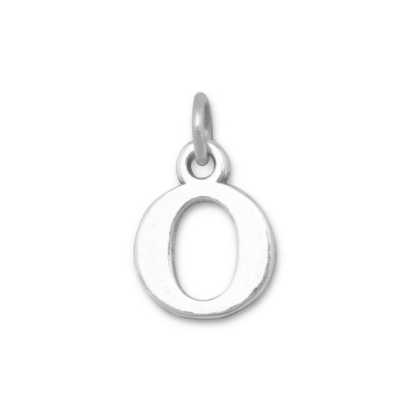 Oxidized O Charm