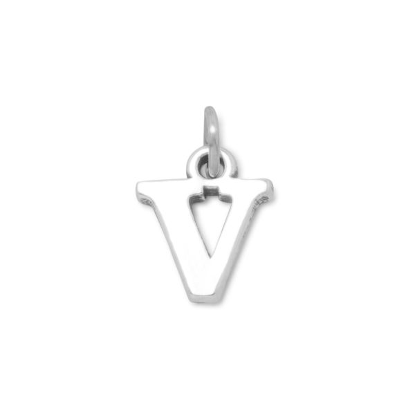 Oxidized V Charm