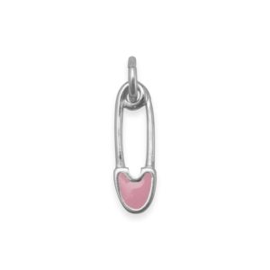 Sterling Silver Safety Pin Charm
