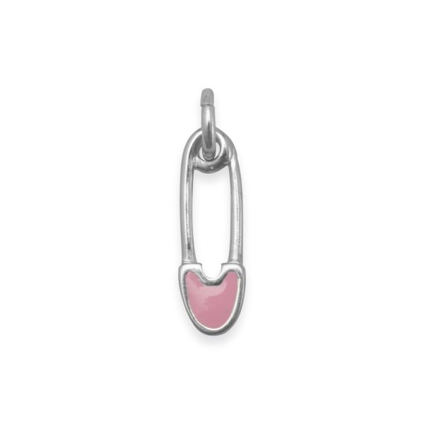 Sterling Silver Safety Pin Charm