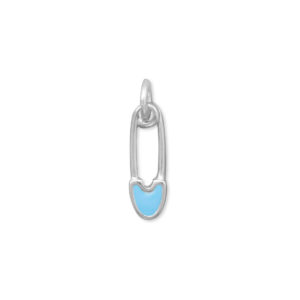 Sterling Silver Safety Pin Charm