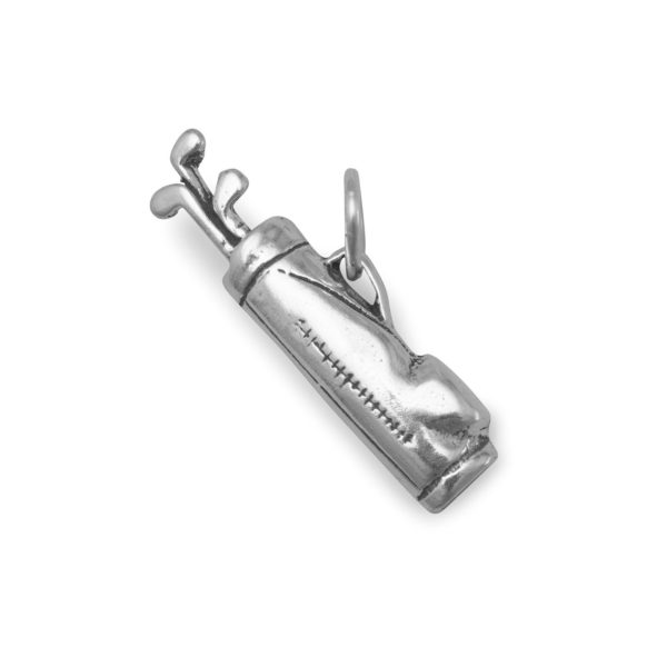 Sterling Silver Golf Bag Charm