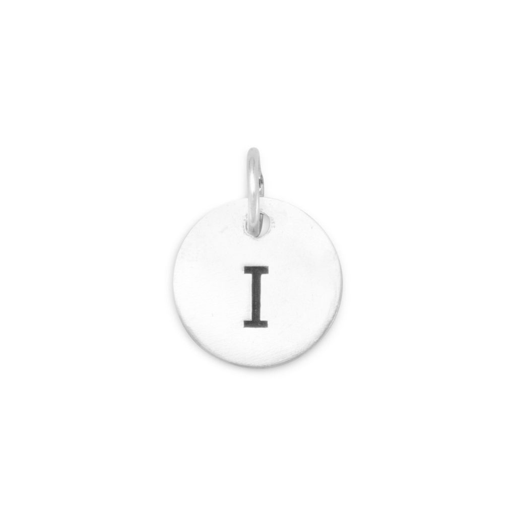 Oxidized Initial I Charm