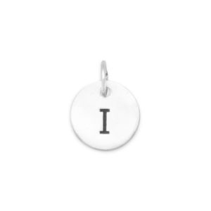 Oxidized Initial I Charm