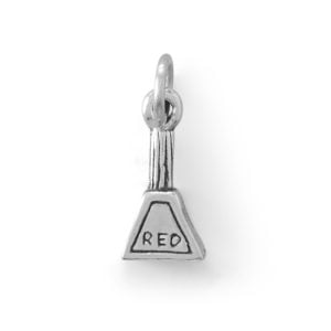 Adorable Red Nail Polish Bottle Charm