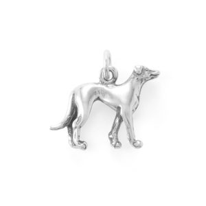 Standing Tall and Proud! Greyhound Charm