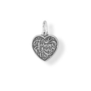 Small Forever Mine/Forever Yours Charm
