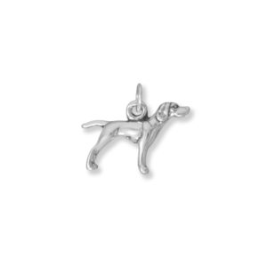 Sterling Silver Dog Charm