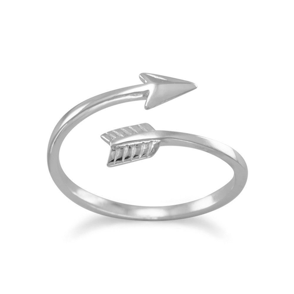 Aim For Your Dreams Arrow Wrap Around Ring