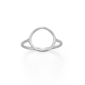 Precious Open Circle Ring