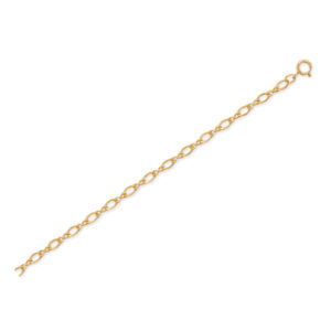 9+1 14/20 Gold Filled Figure 8 Chain Anklet