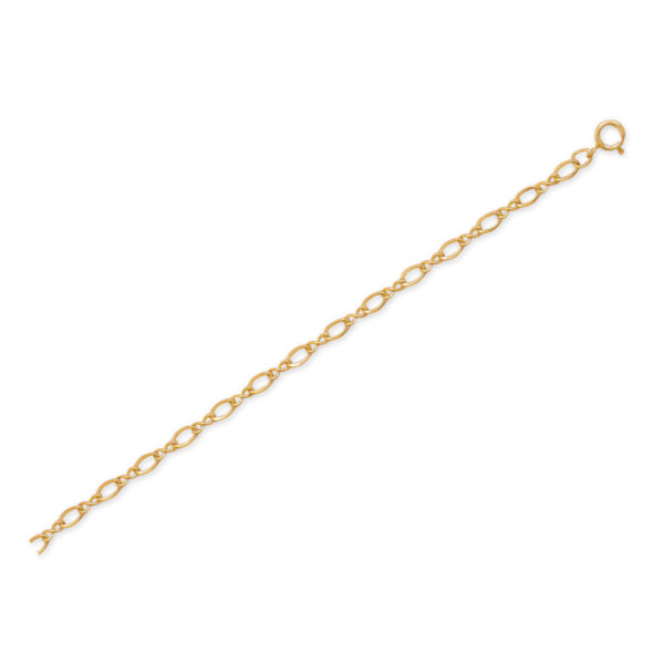 9+1 14/20 Gold Filled Figure 8 Chain Anklet