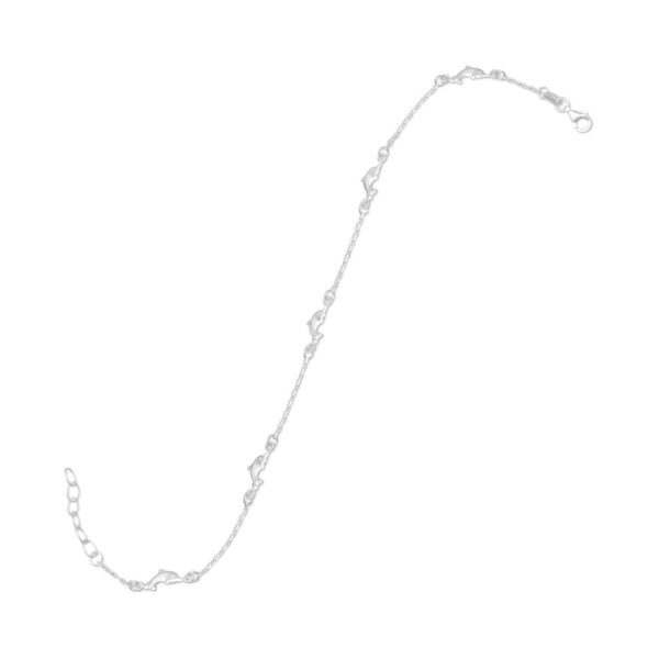 9 + 1 Dolphin Anklet