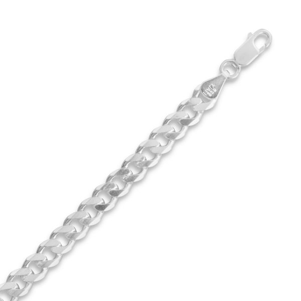 150 5.7mm Beveled Curb Chain Necklace