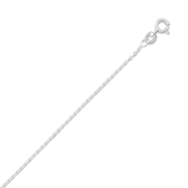 1.2mm Sterling Silver Cable Chain Necklace