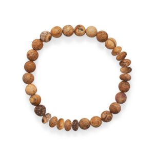 8 Picture Jasper Stretch Bracelet
