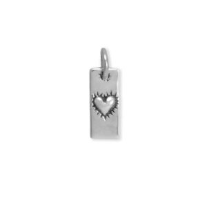 Sterling Silver Heart Charm