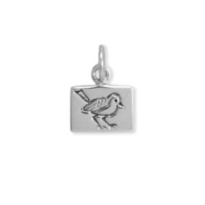 Sterling Silver Bird Charm
