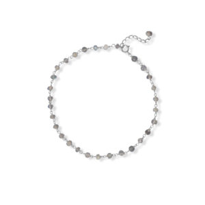 Labradorite Bead Anklet