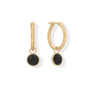 Gold Plated Hoop Earrings