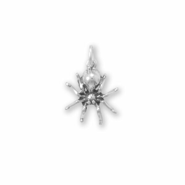 Sterling Silver Spider Charm