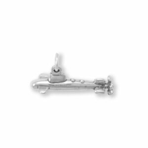 Sterling Silver Submarine Charm