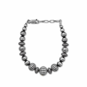 7.5 Southwest Graduated Deco Bead Bracelet