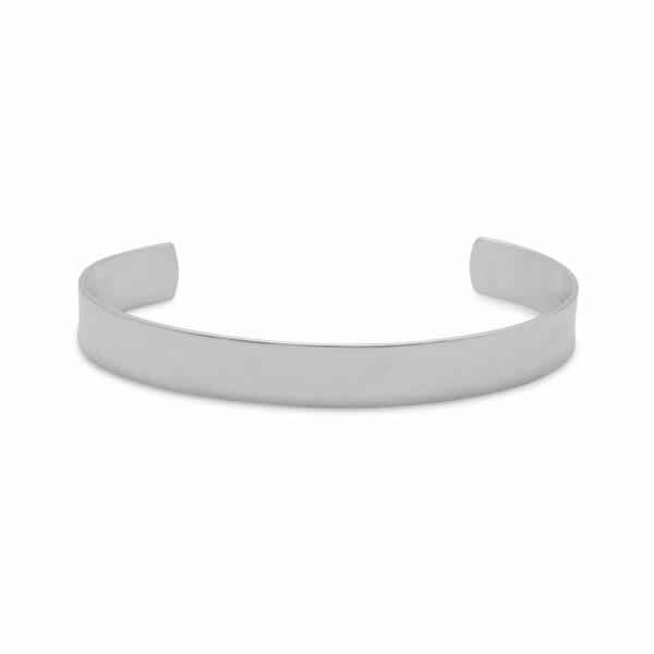 9.5mm Polished Cuff Bracelet