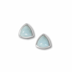 Larimar Stud Earrings