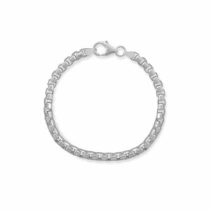 Sterling Silver Box Chain Bracelet
